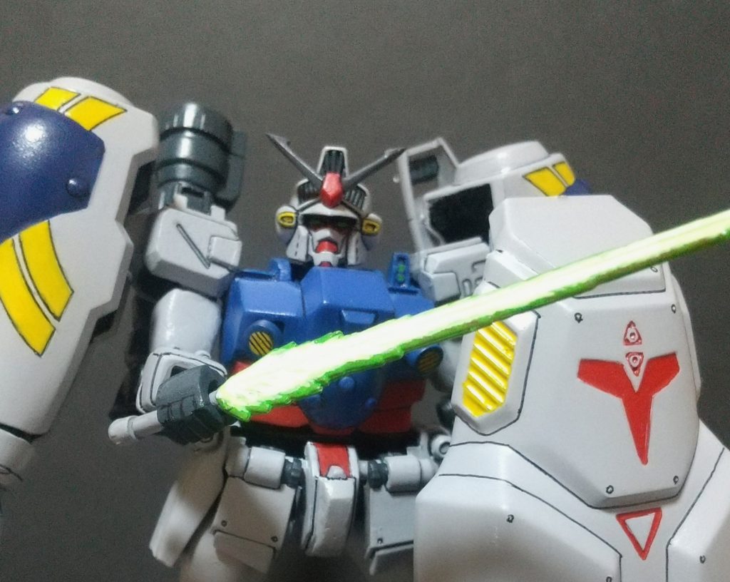 箱絵のポーズ。