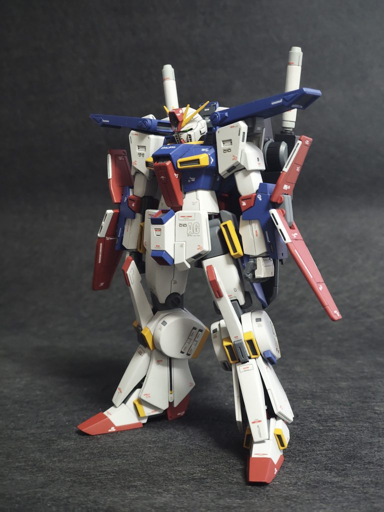 ▲一番改修時間をかけたのが頭部。ver.Kaを参考に改修しました。