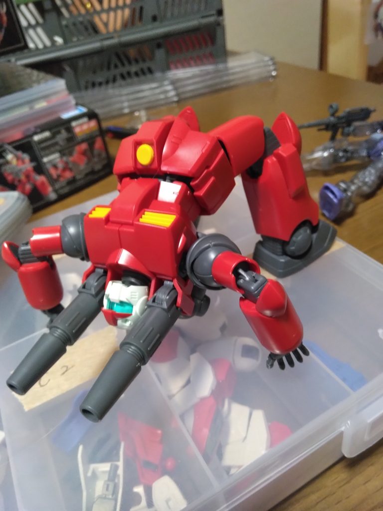 完成度高ぇなおい！！　素組み状態ですが