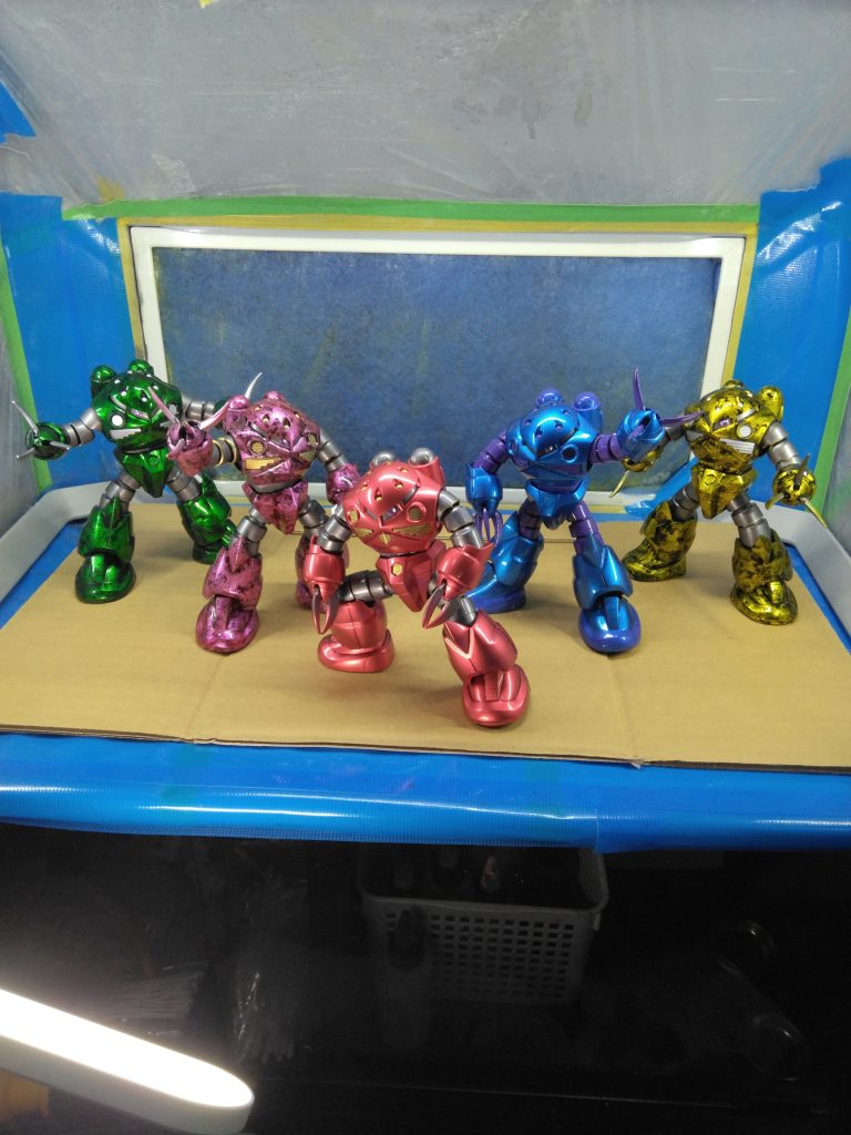 ズゴック機動戦隊　完成