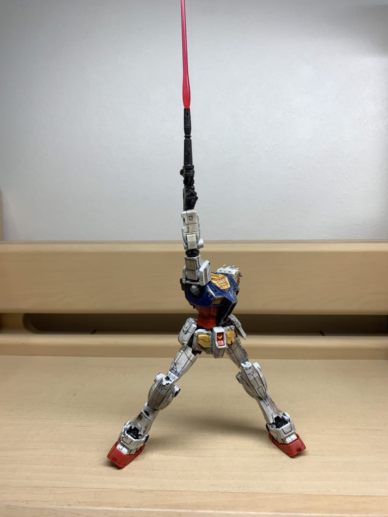 万博ガンダムでラストシューティング