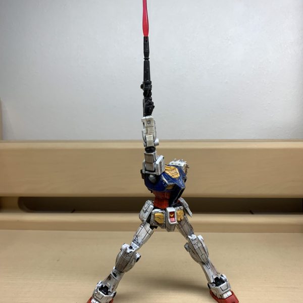 万博ガンダムでラストシューティング