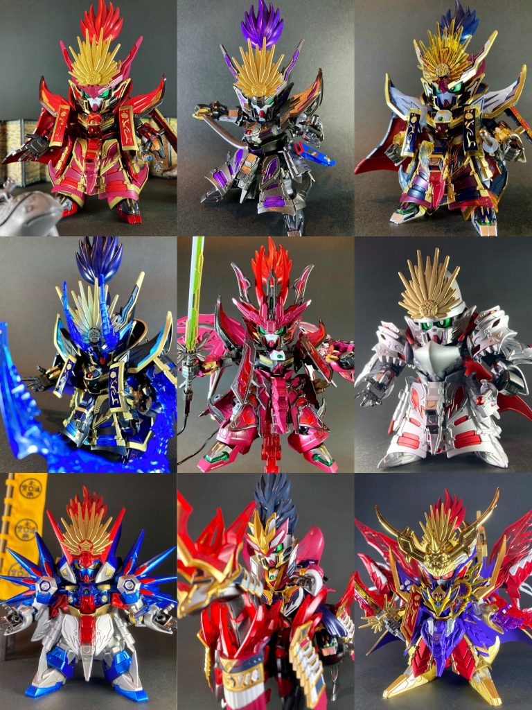 今回で信長ガンダムエピオン系列のシリーズ製作は、合計10体目となりました！
