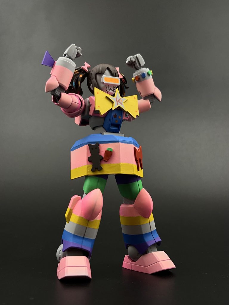 鋼鉄公演 きらりんロボ–2枚目/制作者：鋼機