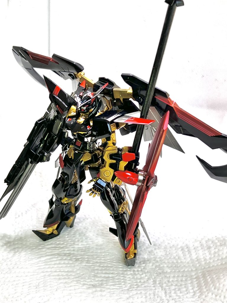 HGアストレイGF天ミナ　武装追加版