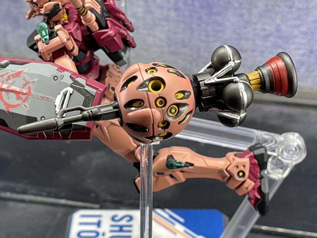 武器類も塗り分け頑張りましたが、特にビットはもうやりたくない…追加オプションは多分買わないですw