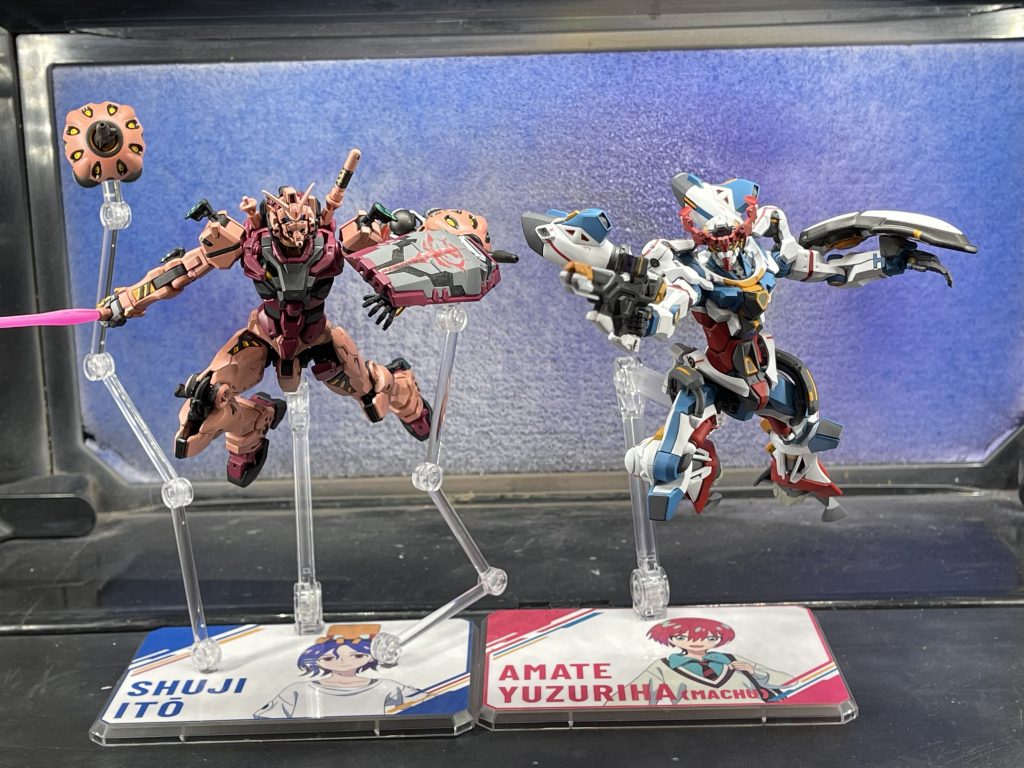 以前に投稿したジークアクスとパシャリ。