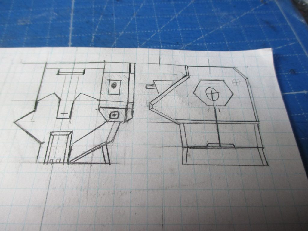 1/100　フルスクラッチ　TFA-4CP　ガズウート・カタフラクト–2枚目/制作者：堺・悠一