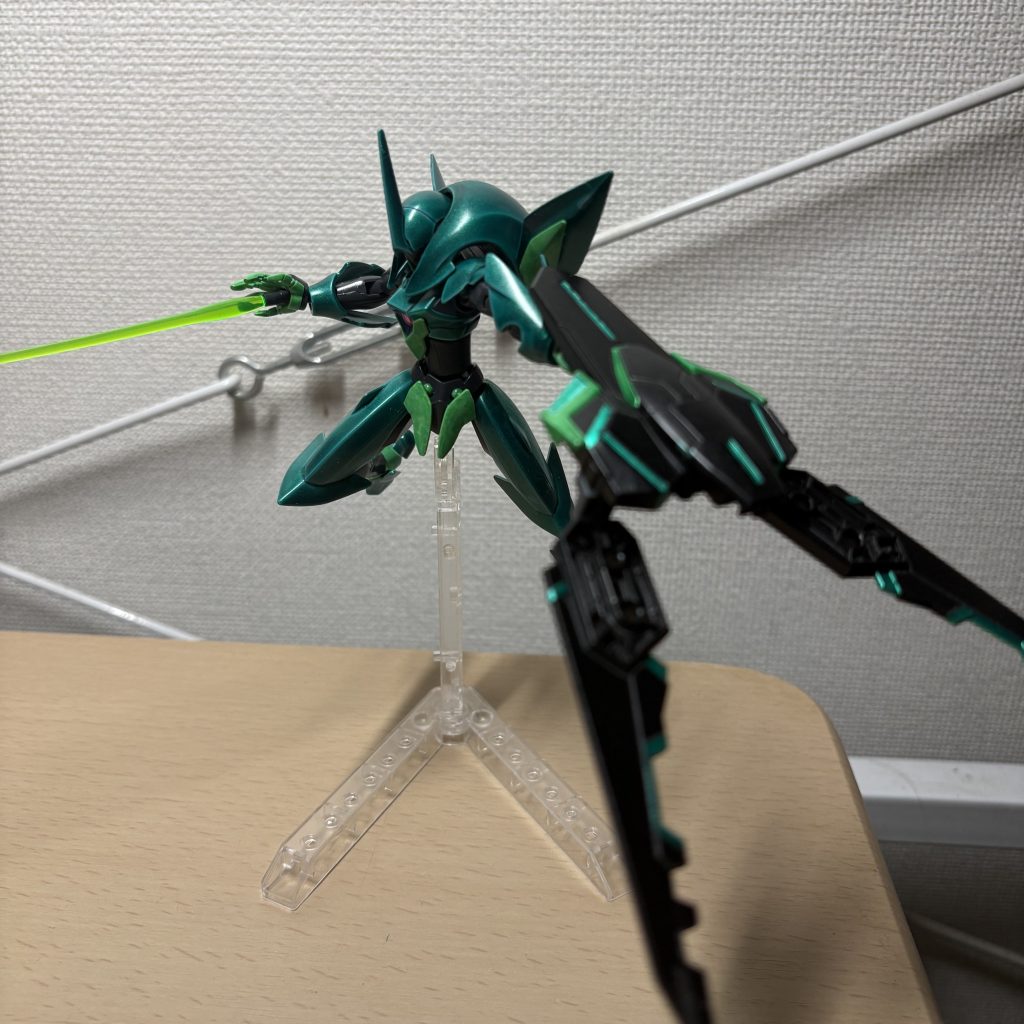 なんかいいポージングが出来たと思うの。