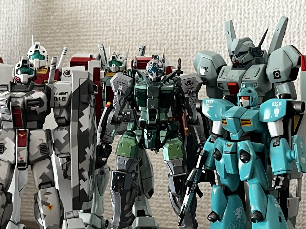 もちろんジム君ズと並べても違和感ないです。