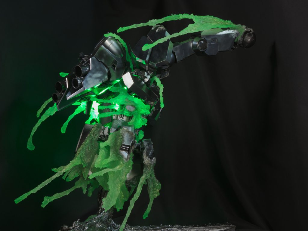 オラザク応募作品 AXIS–4枚目/制作者：作業する西川