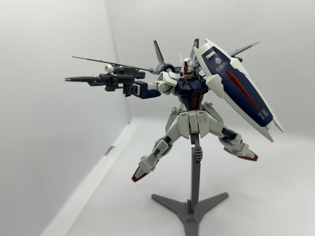 ダガーLコマンドのビームカービンも同じく改修しました。