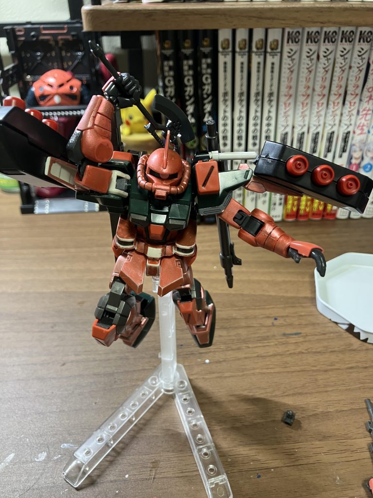 ヒートホークもしっかり使えるでござる。