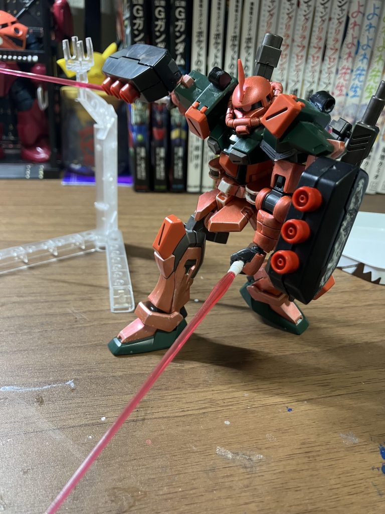 どうだったでござるか?思いつきで作ったザクバスター結構いい感じにできて良かったでござる。