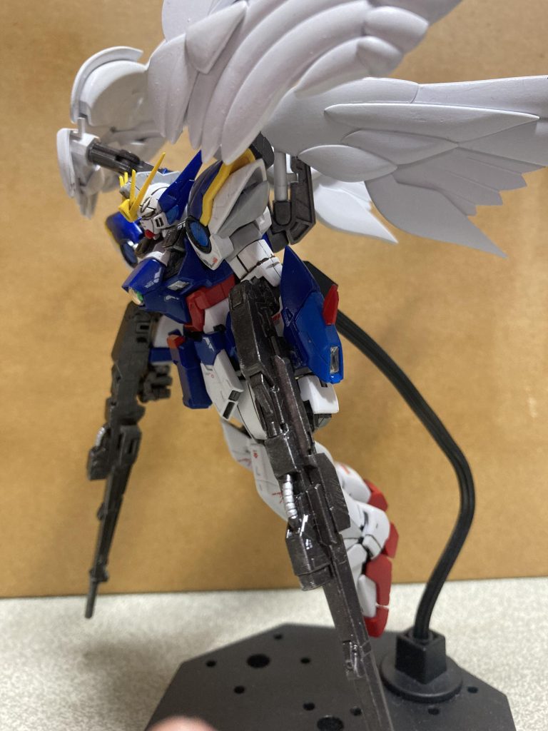 飛翔！らしきポーズ。