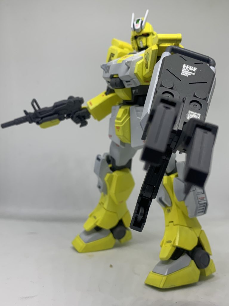 ストロングアーム①（システムウェポン）が重くてここまでしか上がらない…(´；ω；`)ｳｩｩ