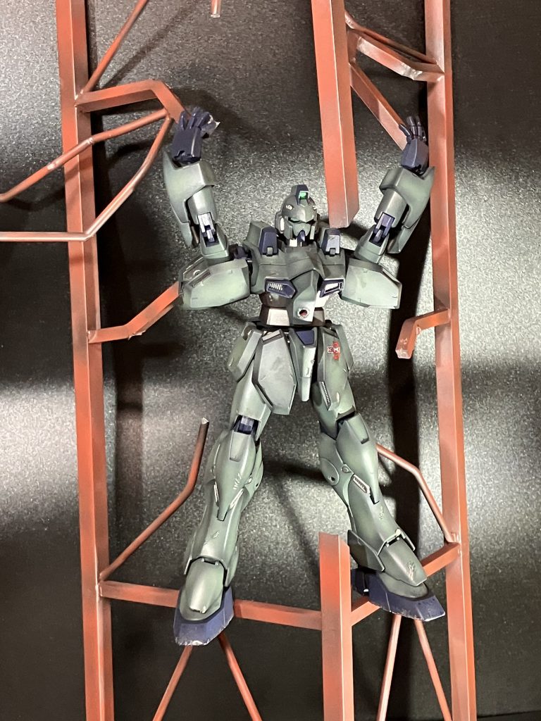 ガンイージ(ケイト・ブッシュ機)ジオラマ