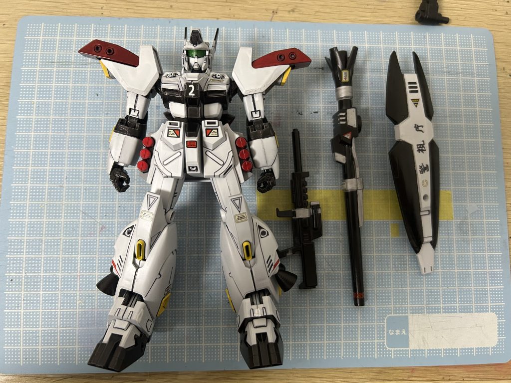 塗装ウェザリング前