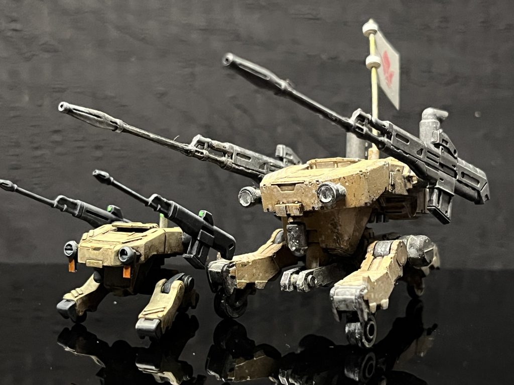 何気に同機種をスケール違いで作ったのは初めてでした。