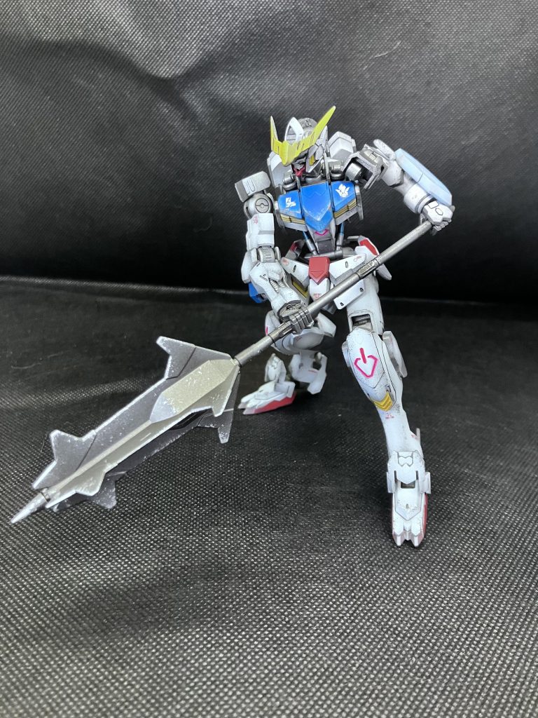 鉄血キットはお求めやすい価格なのに可動や造形がとても良くて好きです