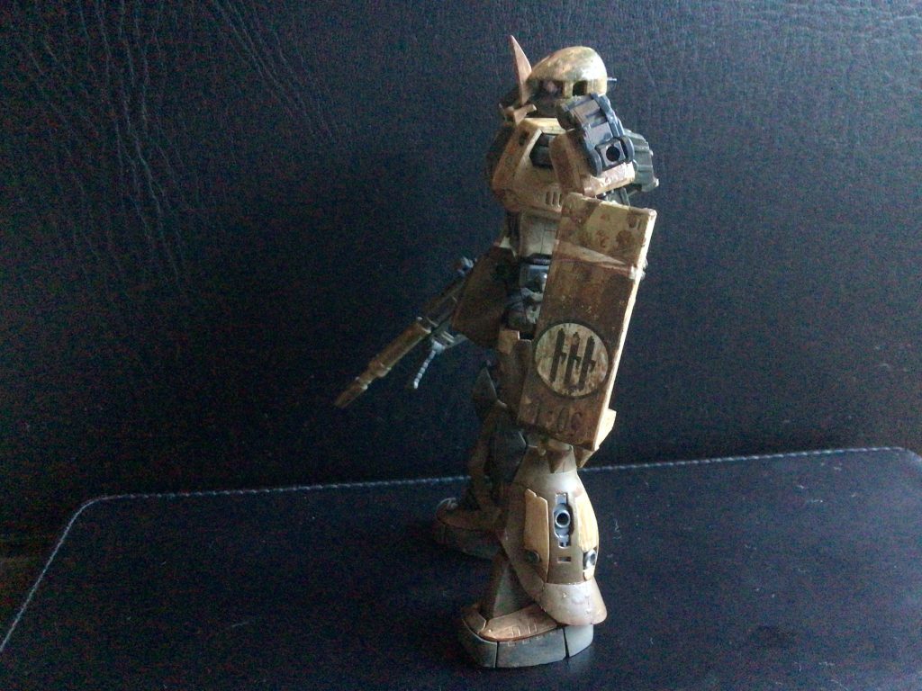 イタリア軍のマークが余っていたので貼りました。