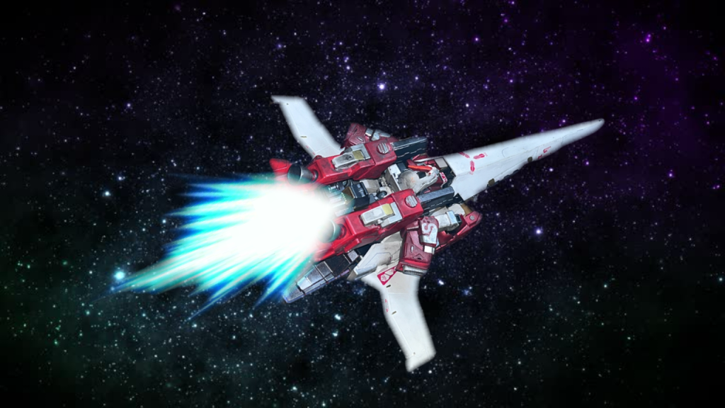 単機での大気圏突入ができるため、連邦はこれに着目し、独自のカスタムを行った。リガジィのBWSを発展させ、増加装甲を新造し、それを装着し変形することができる。