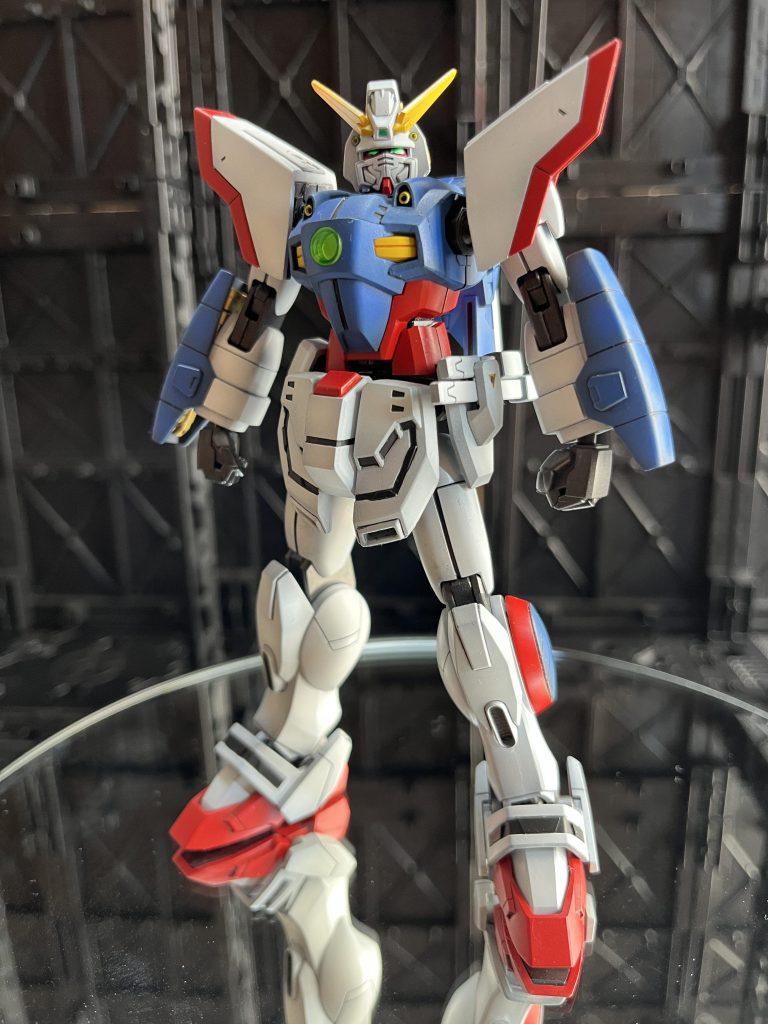 正面。RGがちょっと前に話題になってましたが、アニメ版に近いこっちの方が僕は好みですね。（RG買えなかった負け惜しみではない）