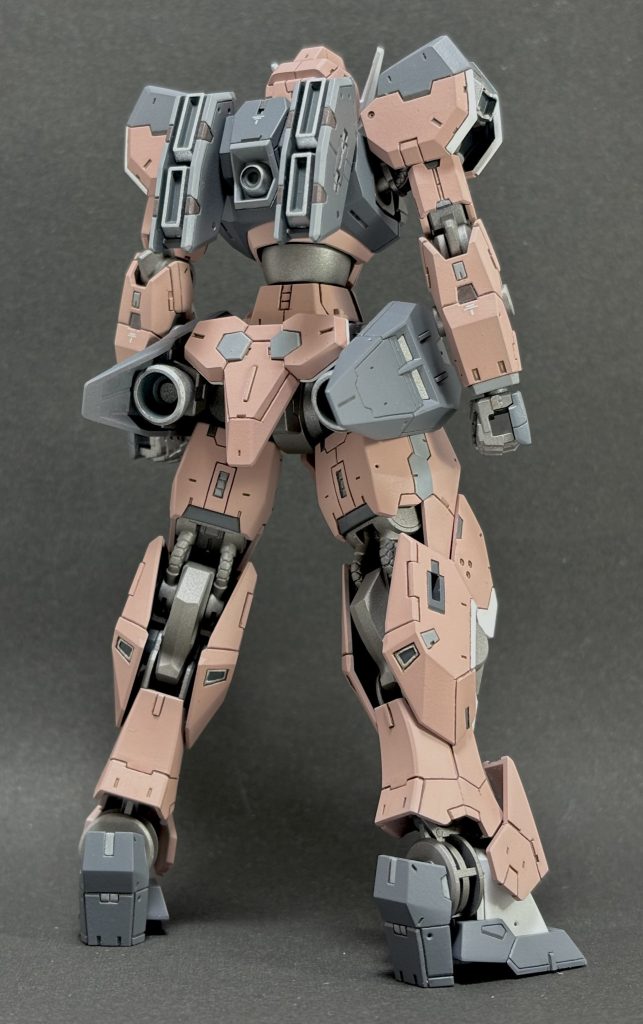 ▲バックショット　カラーリング1番好きな黒＋ピンクの組み合わせにしました