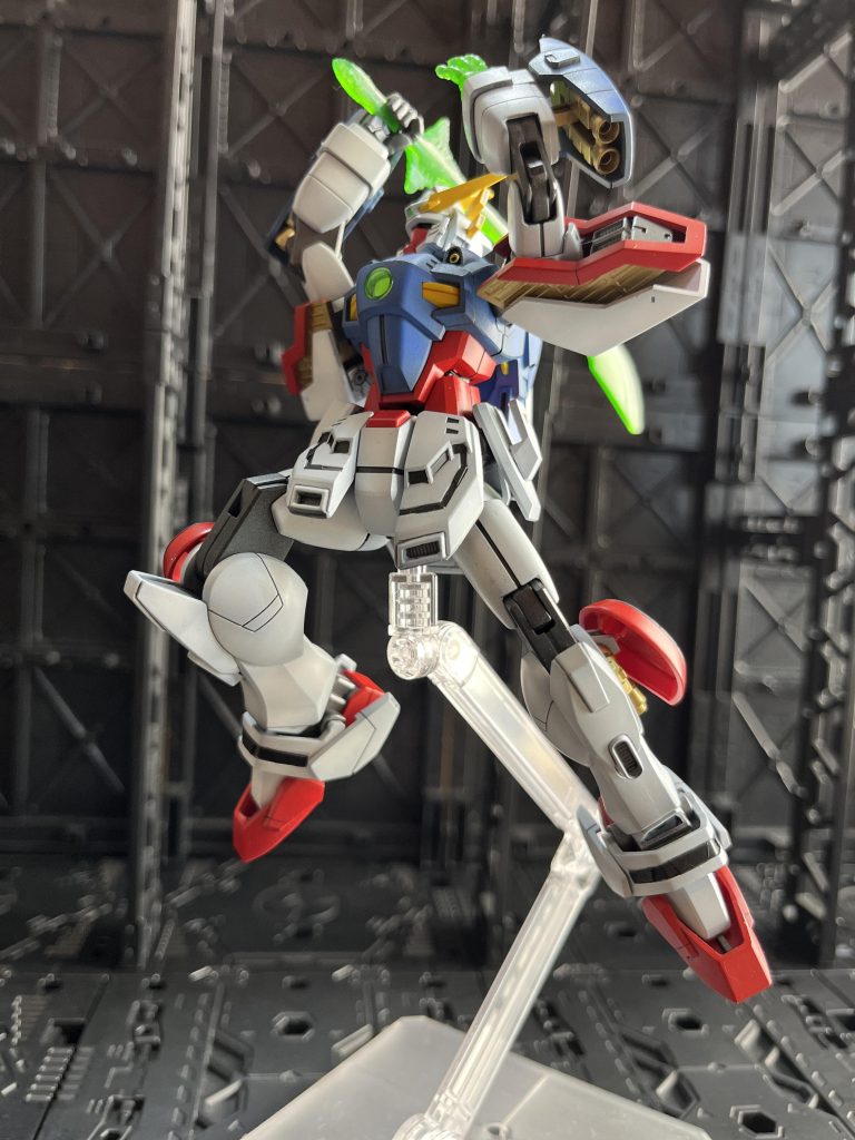 シャイニングフィンガーソード。欲を言えば、もっとでっかいのが欲しいところ。