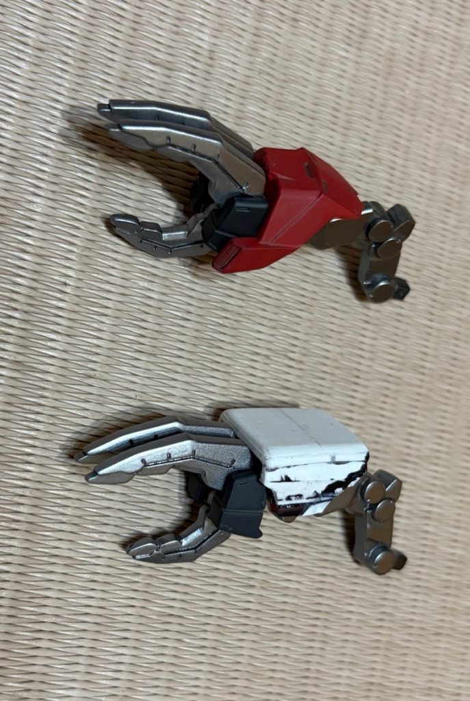 形状が全然違うので作り直し