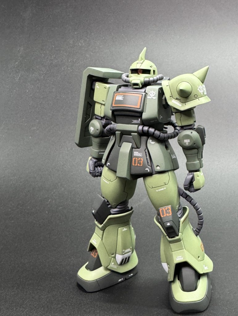HG 1/144 ザク・デザートタイプ リアルタイプカラー–4枚目/制作者：studyING
