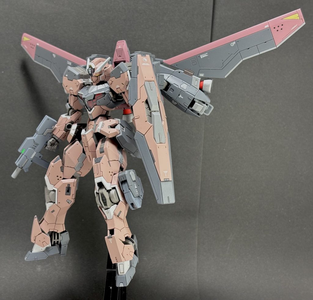 ▲そしてフリーダムモード　遠距離と近距離を切り替えて戦える万能機体という設定　ワクワクしますね