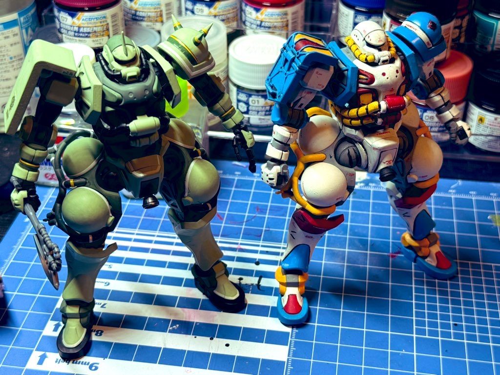 作品名：並べる！<p>もっとカラバリ増やしたくなりますね！</p>
