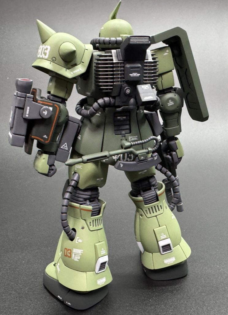 HG 1/144 ザク・デザートタイプ リアルタイプカラー–3枚目/制作者：studyING