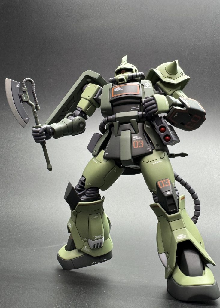 HG 1/144 ザク・デザートタイプ リアルタイプカラー–3枚目/制作者：studyING