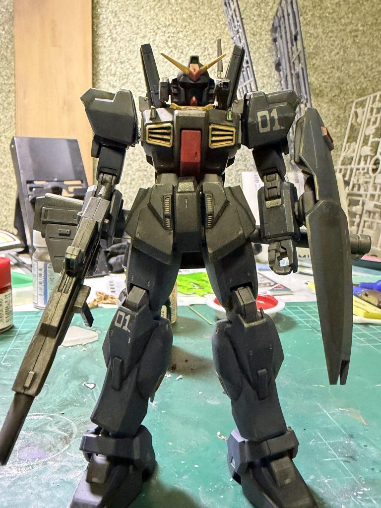 HGUC  ガンダムマークⅡ ティターンズカラー–2枚目/制作者：Koki Sonoda