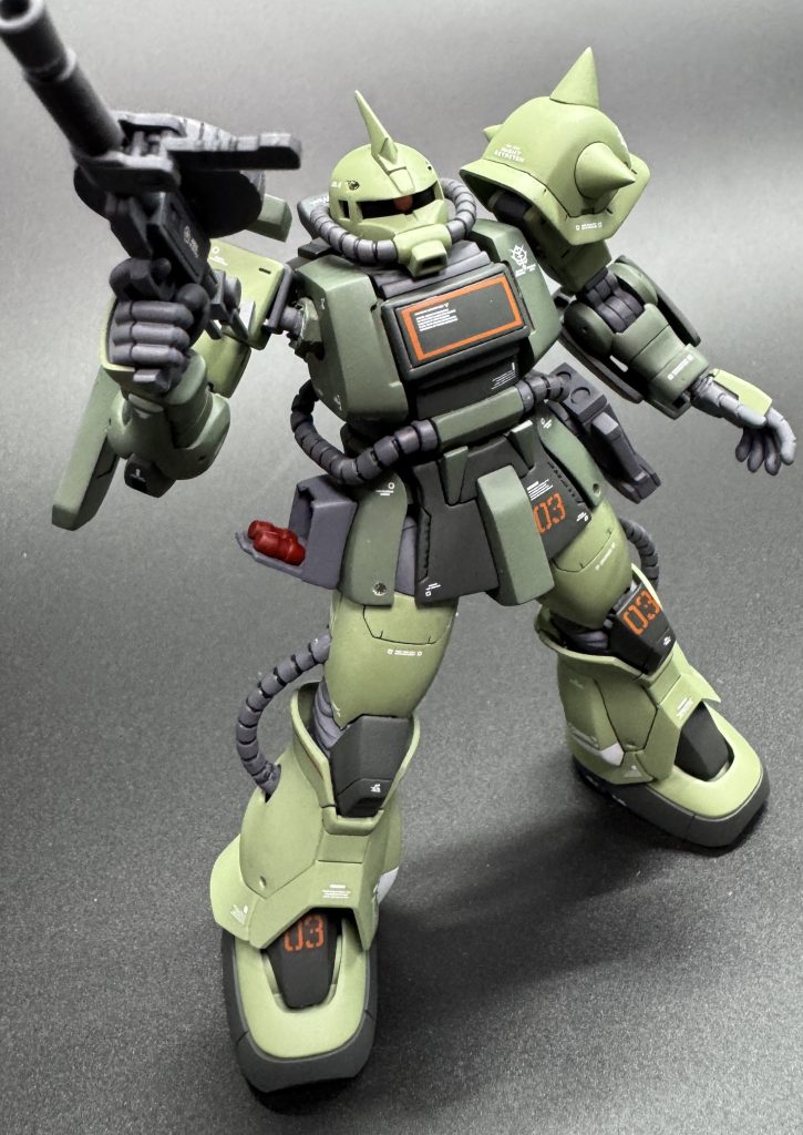 HG 1/144 ザク・デザートタイプ リアルタイプカラー–4枚目/制作者：studyING