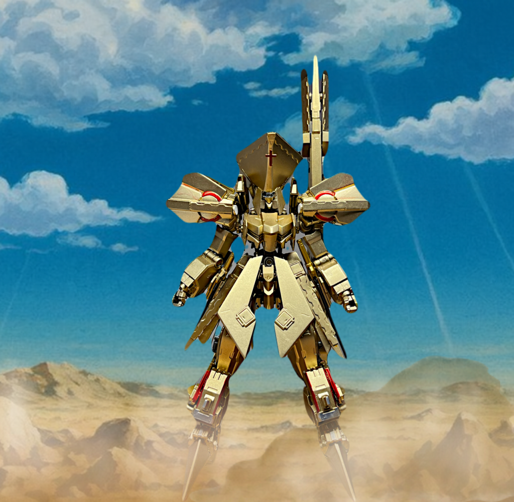 ナイトオブゴールド風とはいいつつ、似ていない部分は多々あります。これには理由があって、