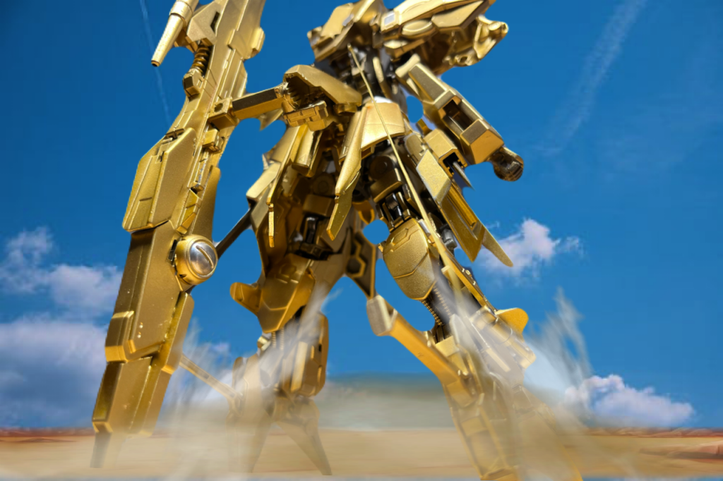 なので、ところどころ独自解釈が含まれています。設定バエルの設計データの一部は、厄祭戦時代に「BSR」と呼ばれる試作プランに流用されていた。これは「バエルを神格化し、戦場の太陽とする」思想に基づくもので、未完成のまま封印されていた。