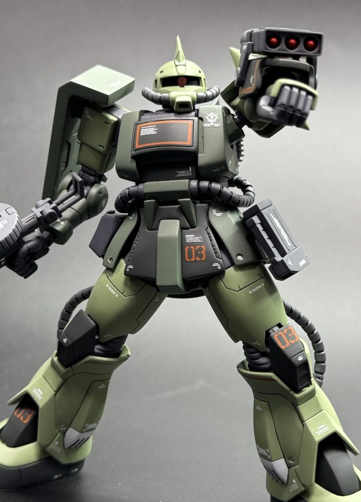 HG 1/144 ザク・デザートタイプ リアルタイプカラー–5枚目/制作者：studyING