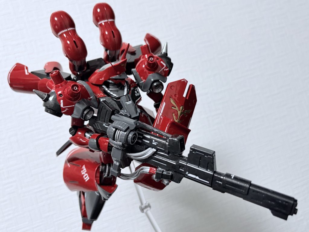 リード線とかランナーを使ってエネルギー供給用ケーブル的なものをつけてみました