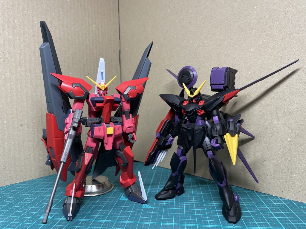 ブリッツと並んで。