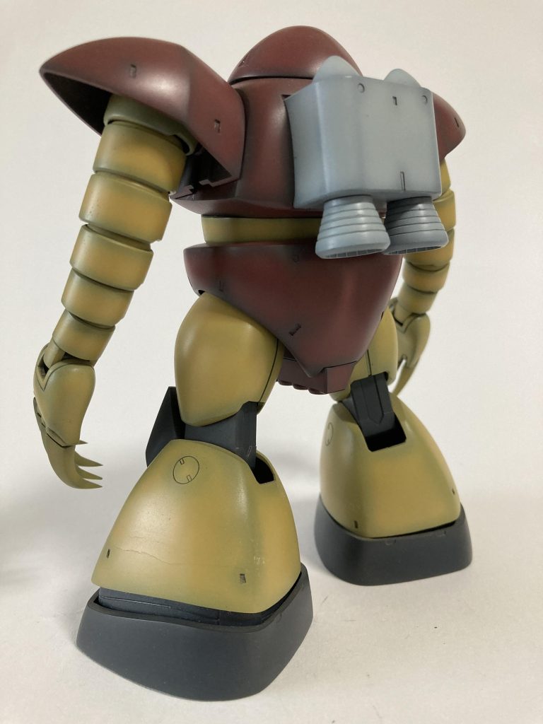 脹脛を3mm延長靴との間のフレアは外側をパテで延長しました