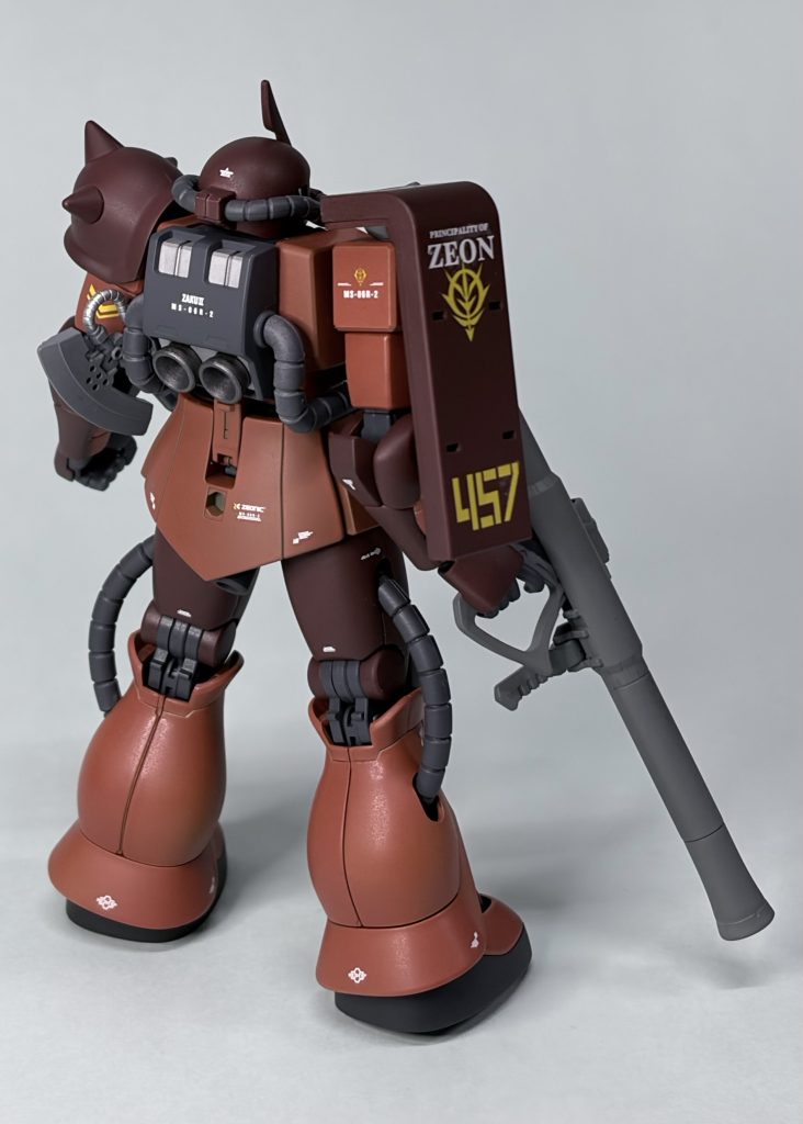 デカールは先日再販されたMSVデカールを使用。専用デカールを使いだけで再現度がかなり高まります。