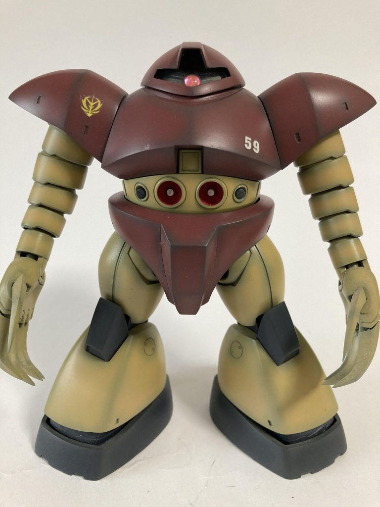 膝アーマーを大型化しました