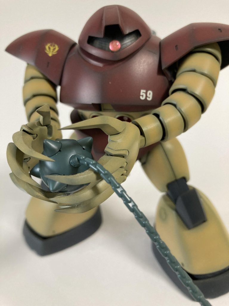 ゴッグと言えばハンマーですね