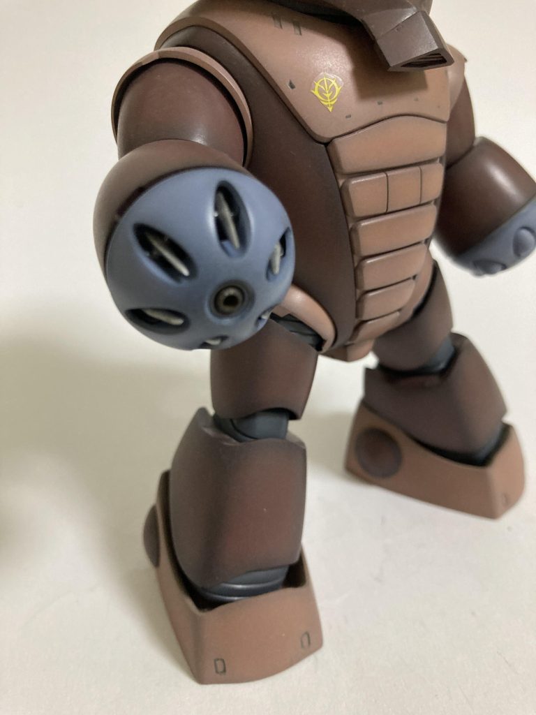 収納状態爪先端をキンキンにしました