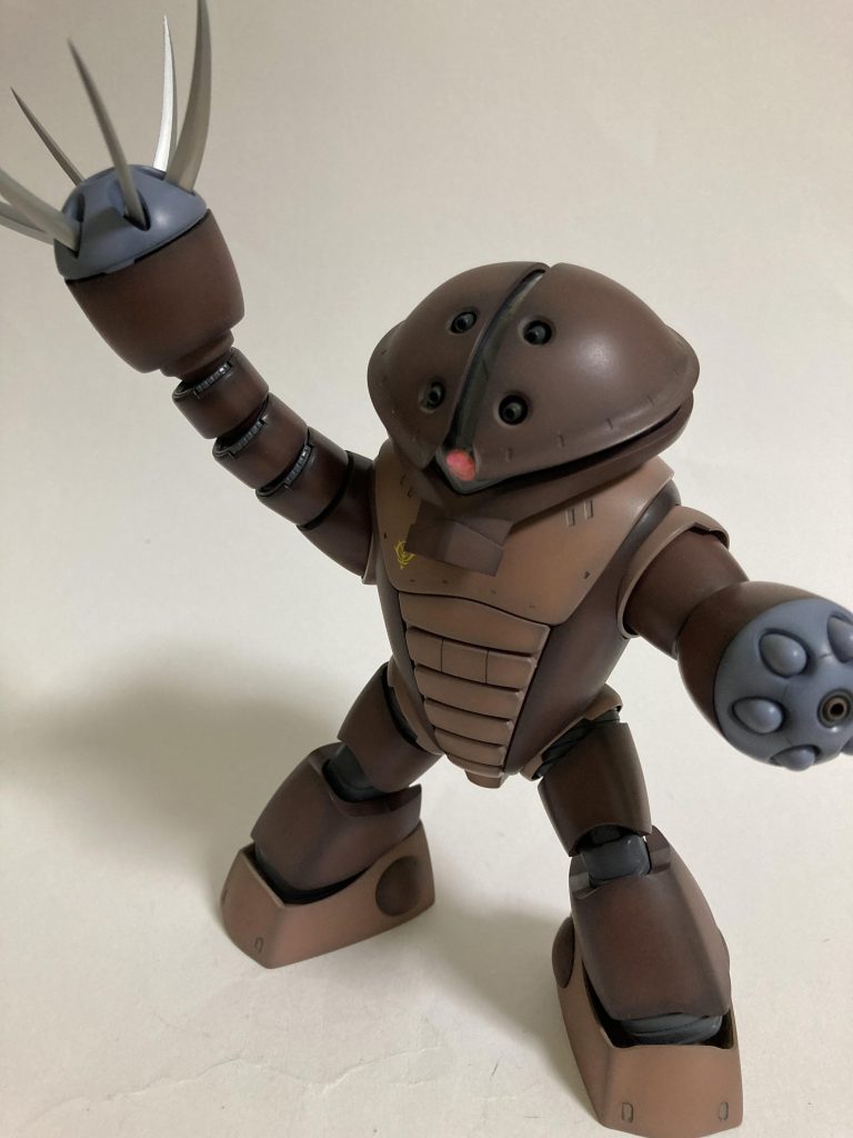 ジャブローの天井に届くほど伸びてましたね 笑