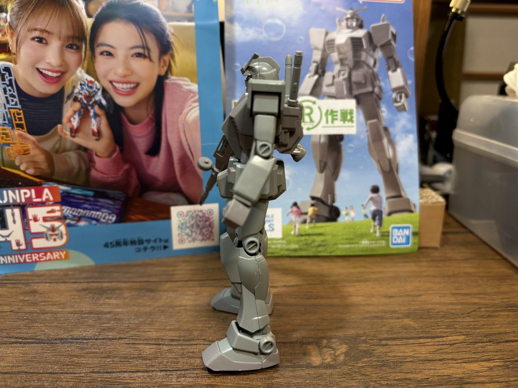 他のRX-78キットの中ではビームサーベルが1番長いいですね