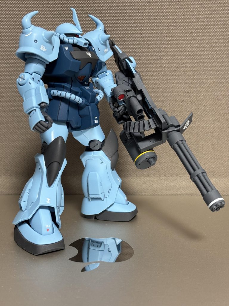 HG グフカスタムを純正デカールで。–3枚目/制作者：HQuuuuuuX